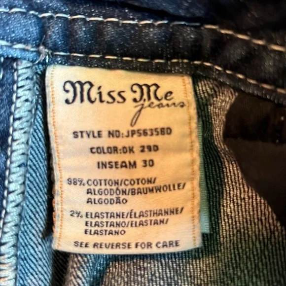Miss Me Boot cut jeans, 29x30 JP5635BD - Picture 10 of 12